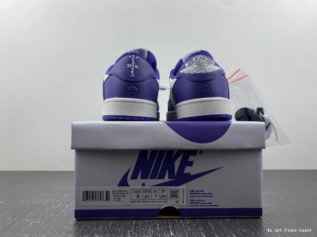 AIR OFF-WHITE X CUSTOM DM7890-386 TRAVIS SCOTT JORDAN X 1 0708